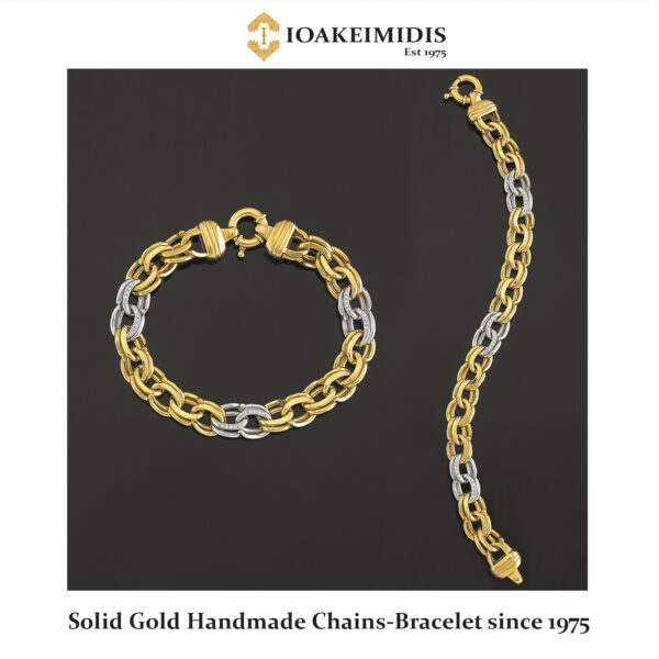 Russian Oval style Handmade Chain-Bracelet