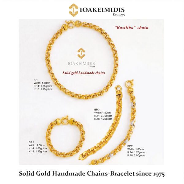 Vasiliko Handmade Chain-Bracelet