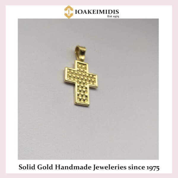 Cross made by Solid Gold s.19